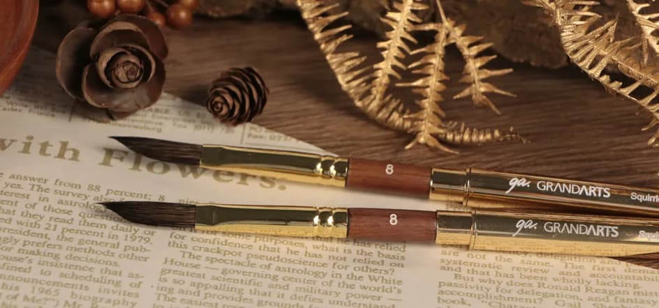 Squirrel brushes